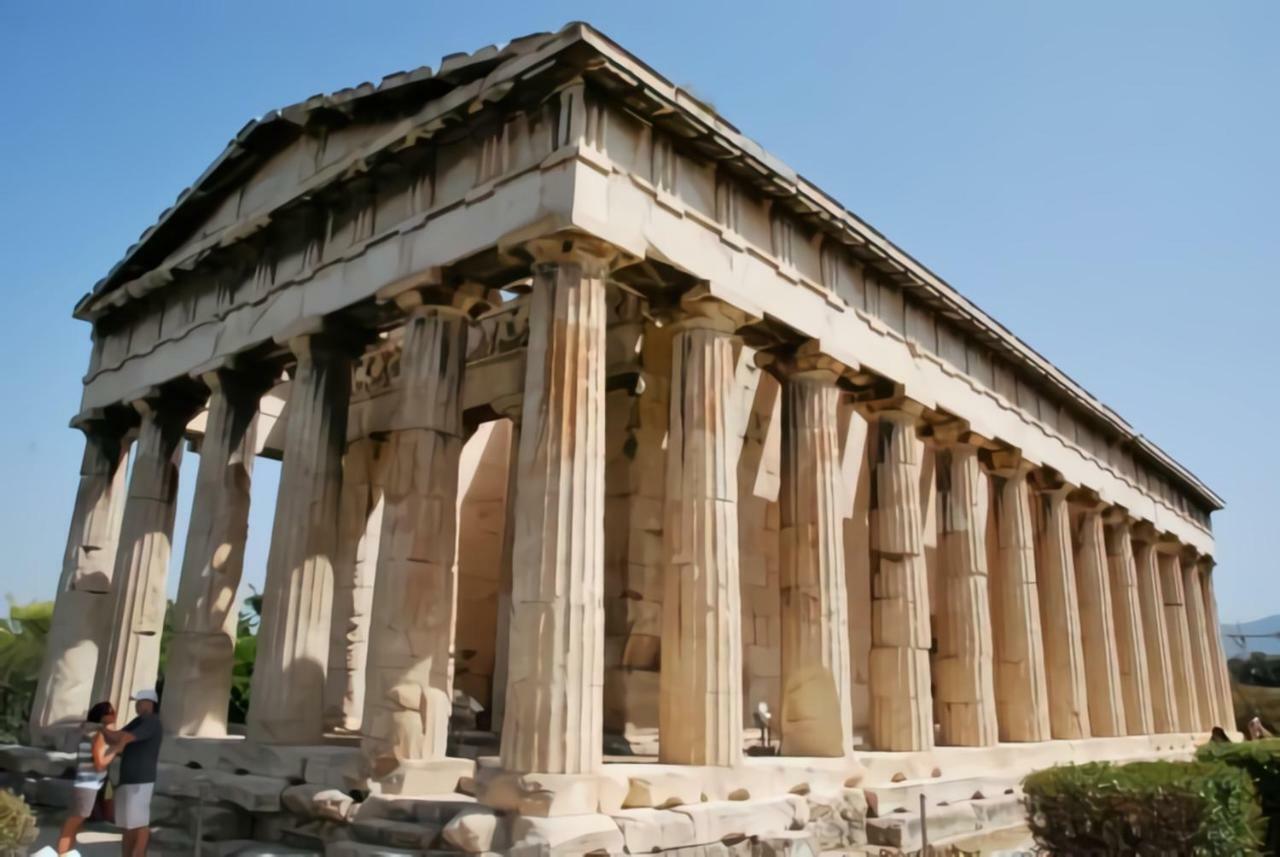 Ferienwohnung Nephiria'S Boho House With Acropolis View! Athen Exterior foto