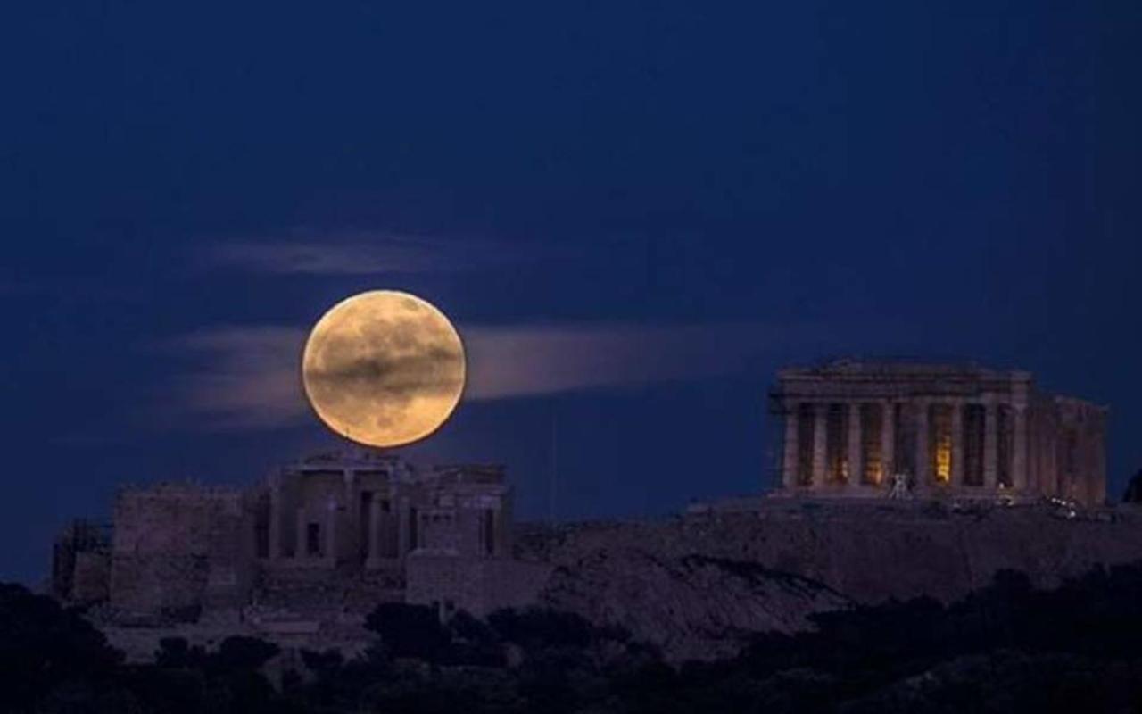 Ferienwohnung Boho House With Acropolis View! Athen Exterior foto
